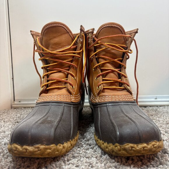 LL BEAN | Authentic Mens Duck Boots | Thinsulate & GORE-TEX | Size 8M - Picture 1 of 7